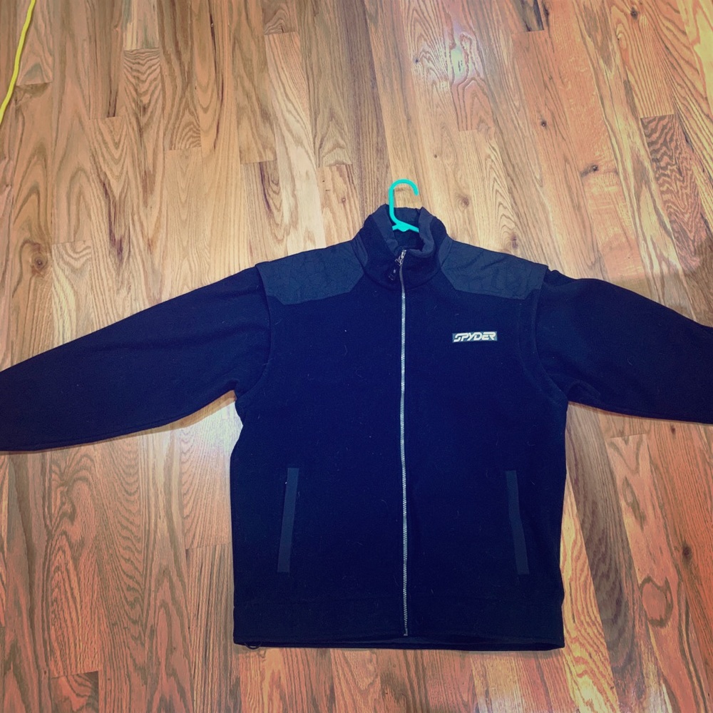 Spider Coat with Zip On Sleeves